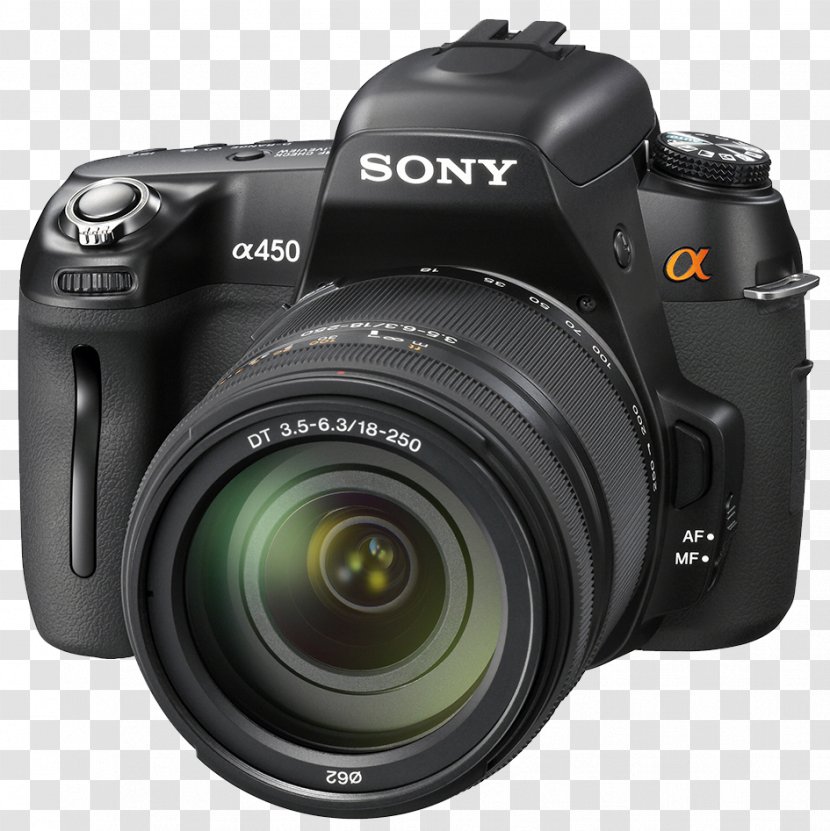 Sony Alpha 550 100 850 450 500 - Digital SLR Camera Image Transparent PNG