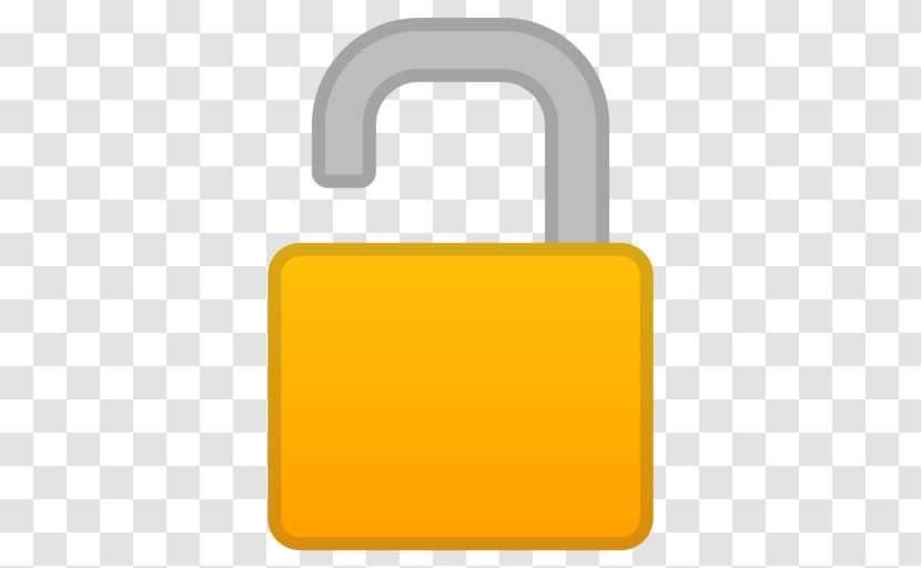 Emojipedia Padlock Noto Fonts - Emoji - Open Lock Transparent PNG