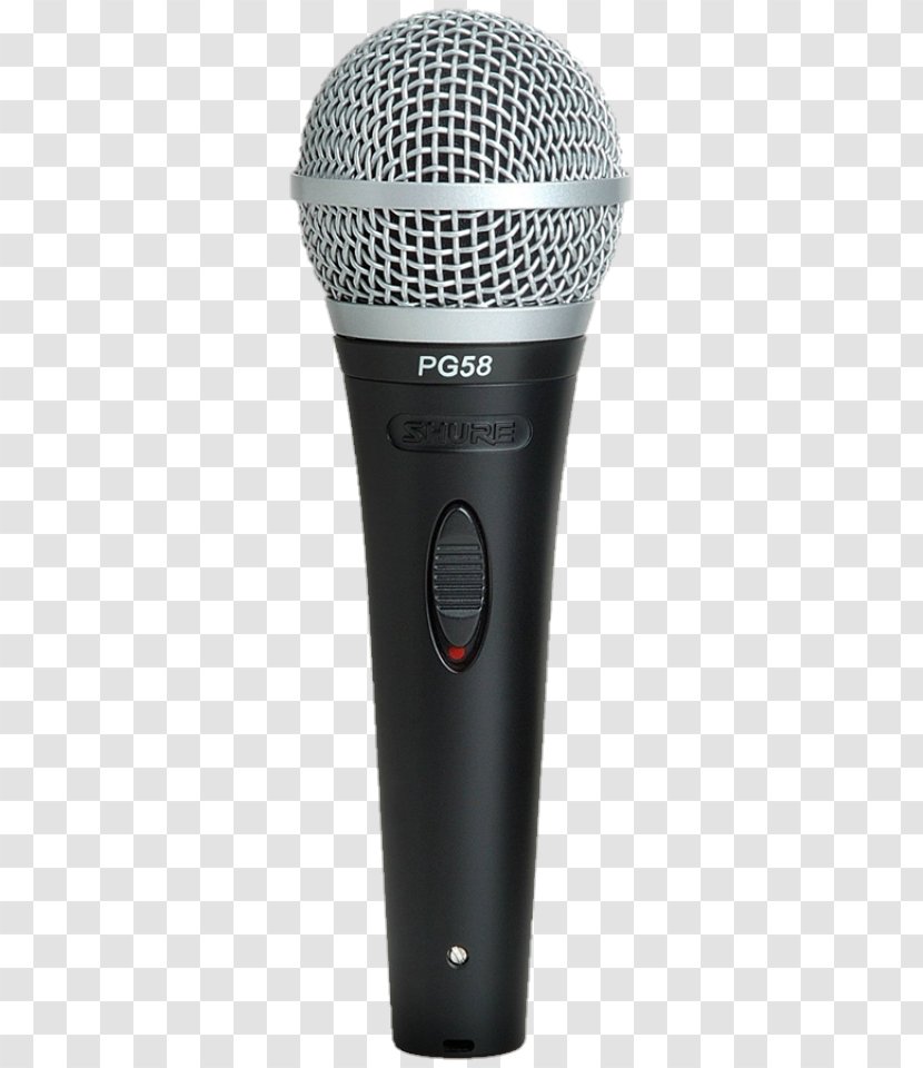 Microphone Shure SM58 SM57 PG58 - Electronic Device - Beta 58A Transparent PNG