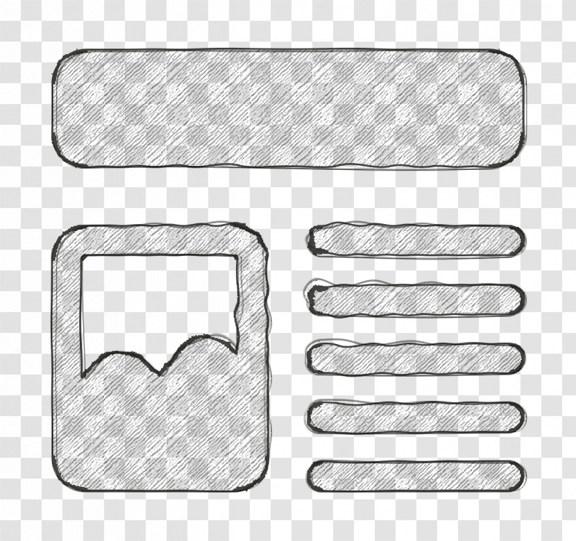 Ui Icon Wireframe Icon Transparent PNG