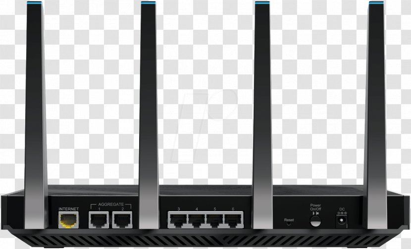 NETGEAR Nighthawk X8 Netgear C7000 X4S R7800 Router - Asus Rtac3200 Transparent PNG