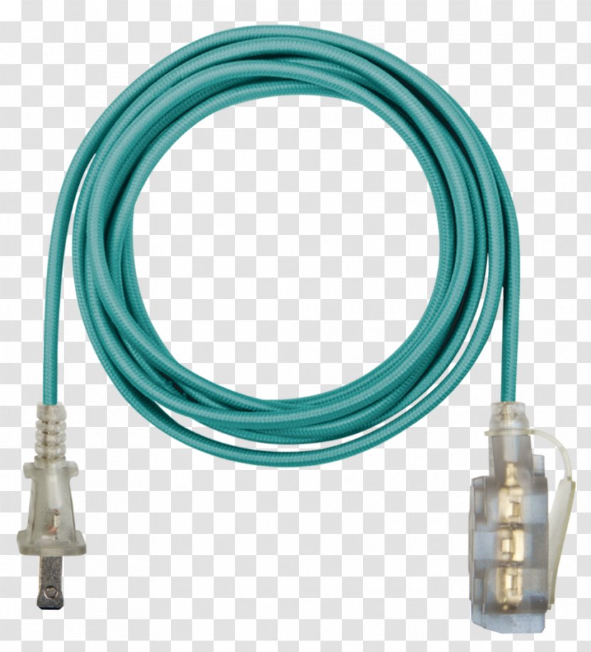 Coaxial Cable Network Cables Electrical Television Technology - Extension Cord Transparent PNG