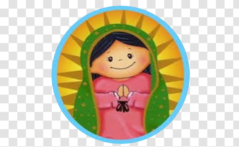 Our Lady Of Guadalupe Drawing Color - Child Transparent PNG