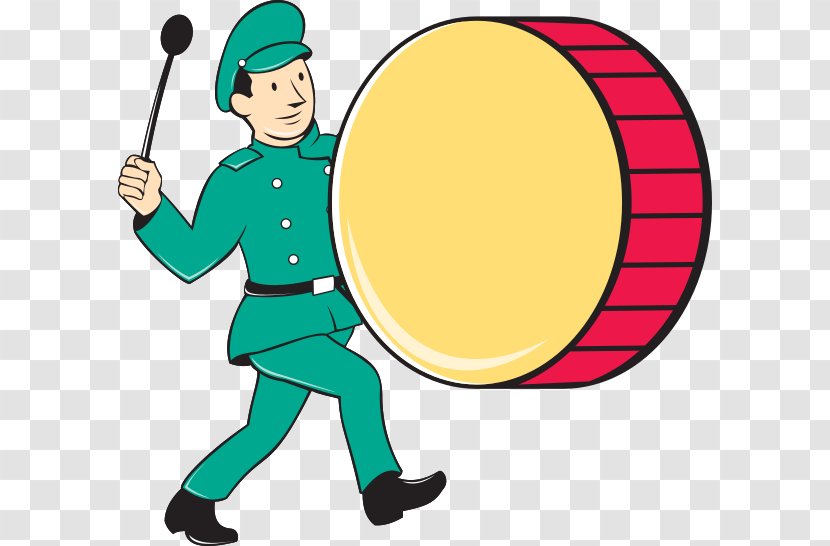 Marching Band Drummer Clip Art - Frame - Drum Transparent PNG