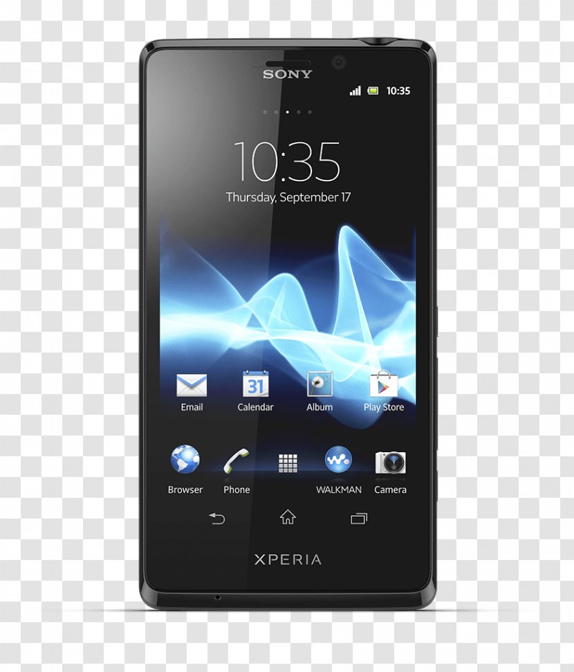 Sony Xperia Tipo V TX Smartphone - Electronic Device - Image Transparent PNG