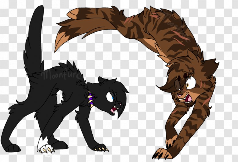 Werewolf Cartoon Demon Dragon - Cat Transparent PNG