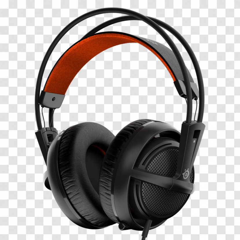 Black Headphones Video Game SteelSeries Microphone - Headset Transparent PNG