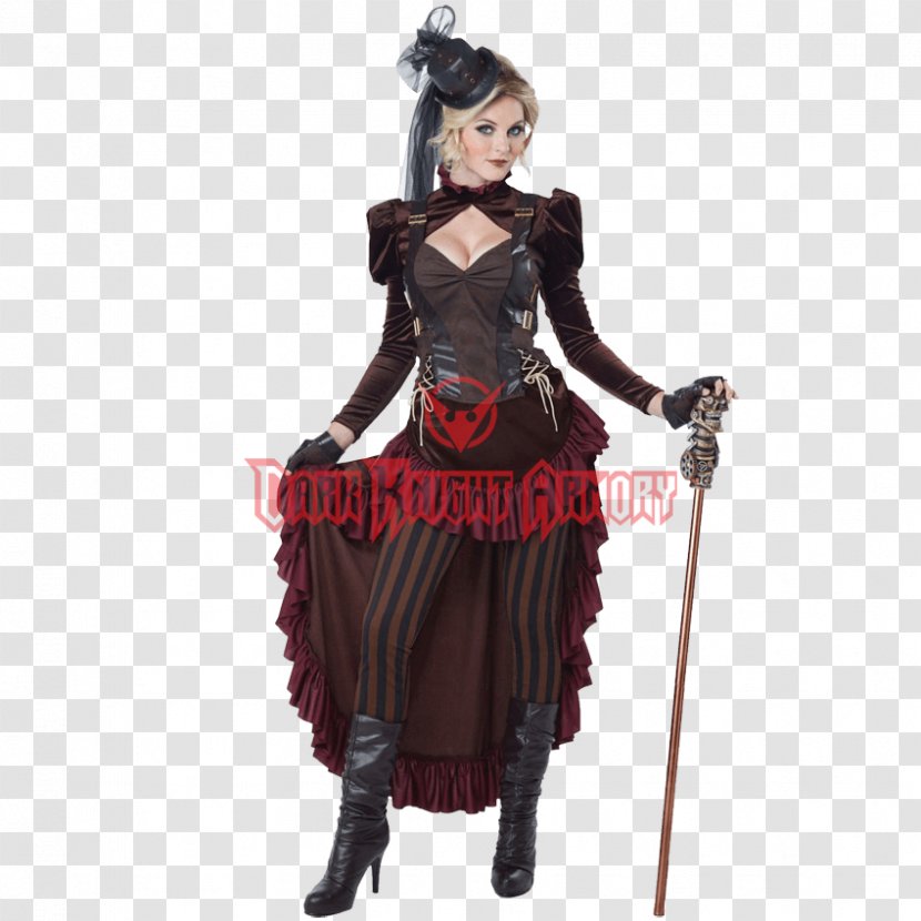 Victorian Era Steampunk Fashion Clothing Costume Party - Dress Transparent PNG