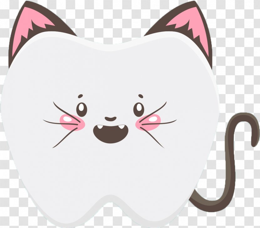 Whiskers Kitten Cat Tooth Clip Art - Frame Transparent PNG