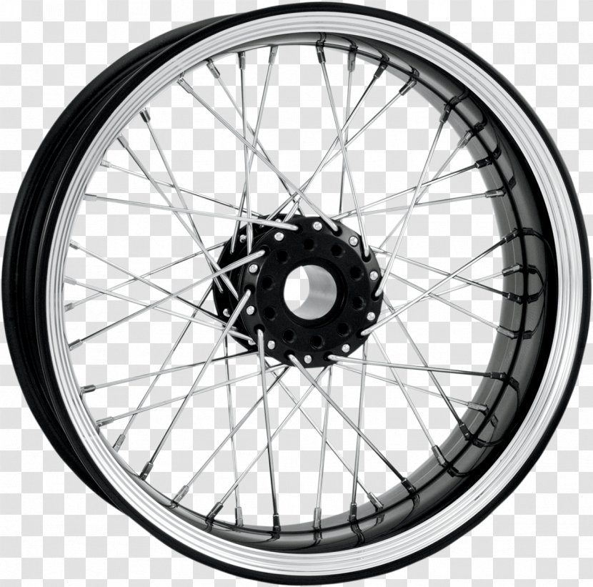 Alloy Wheel Spoke Wire Motorcycle Components Rim - Bicycle Tire Transparent PNG