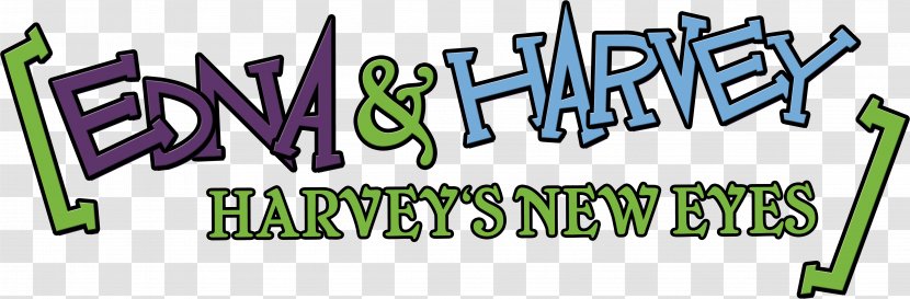 Edna & Harvey: Harvey's New Eyes The Breakout Logo Video Games Brand - Recreation - Betsfriend Flyer Transparent PNG
