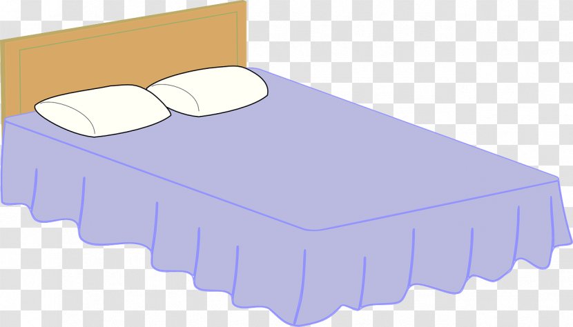 Clip Art Bed Sheets Openclipart Bed-making - Quilt Transparent PNG