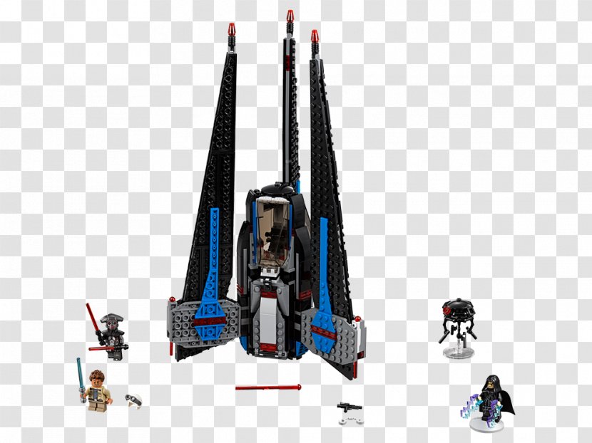 Lego Star Wars LEGO 75185 Tracker I Toy 75179 Kylo Ren's TIE Fighter - The Last Jedi Transparent PNG