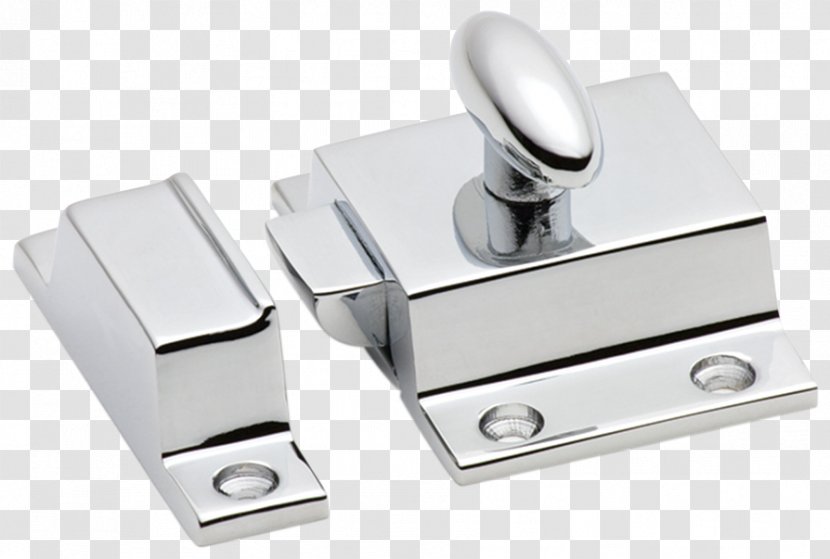 Latch Cabinetry Builders Hardware Lock Kitchen Cabinet - Stainless Steel Door Transparent PNG
