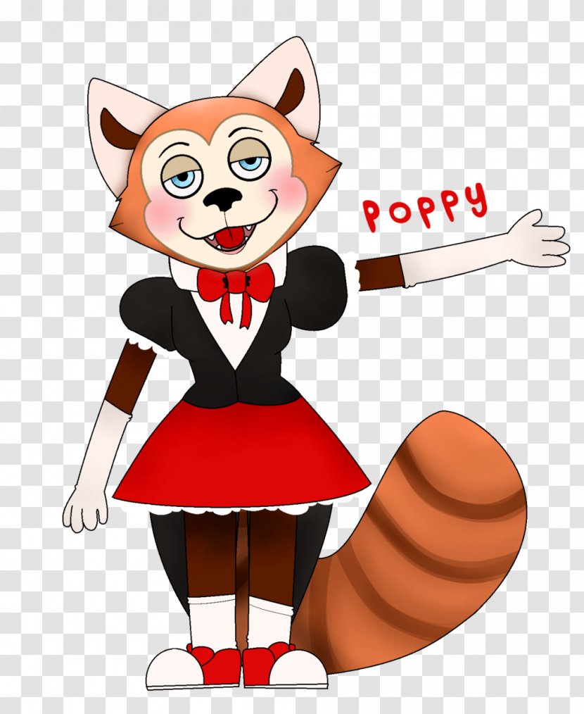 Red Panda Animatronics Giant Five Nights At Freddy's Drawing - Deviantart - Poppy Transparent PNG