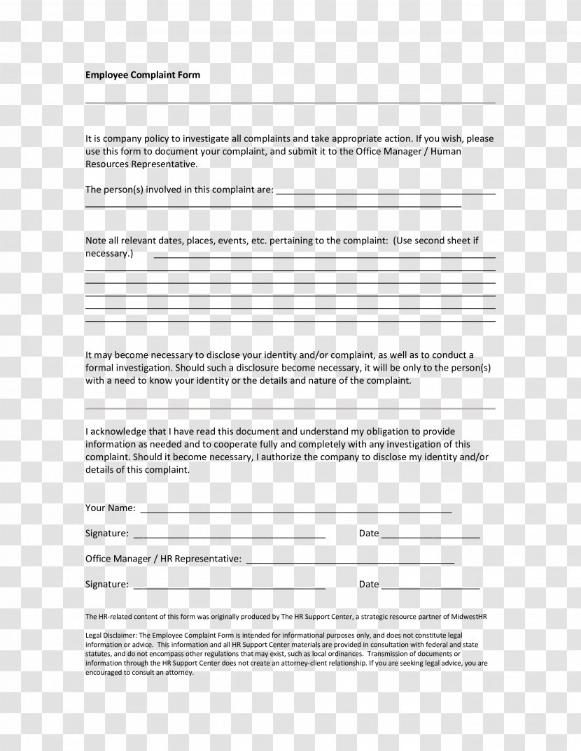 Document Template Information Fact Sheet - Cover Letter - Customer Review Transparent PNG