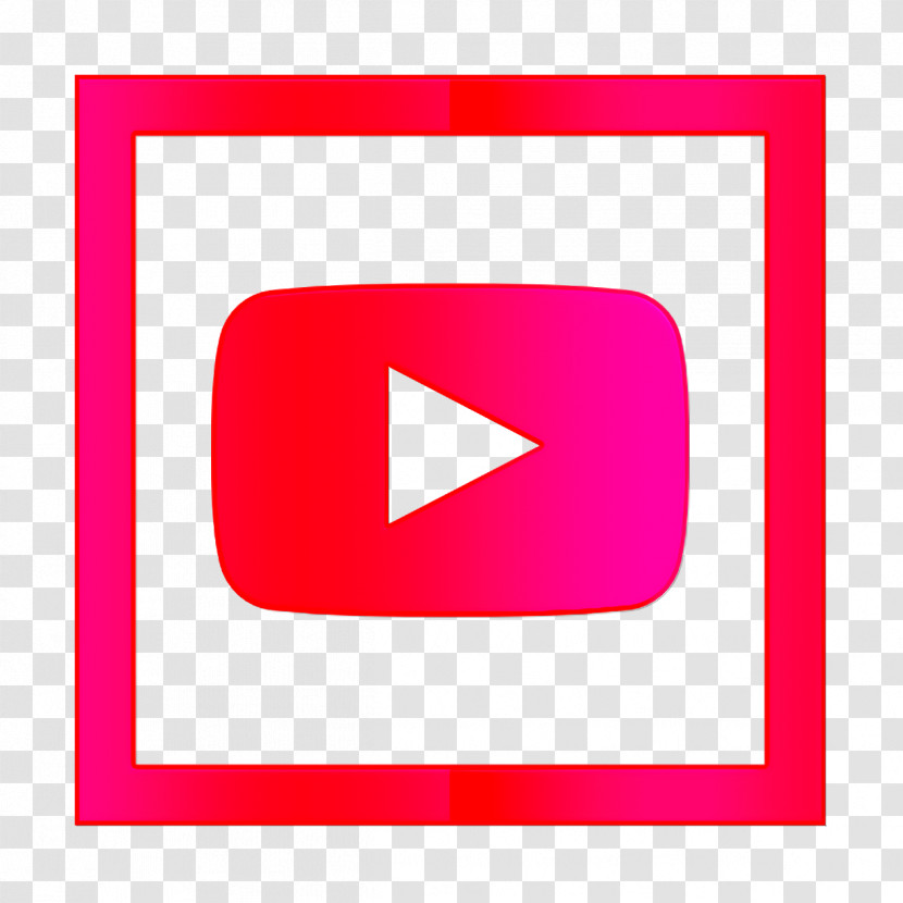 Social Media Logo Set Icon Youtube Icon Transparent PNG