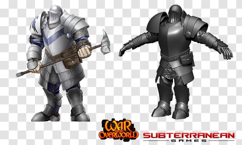 Knight Armour Mercenary Character Fiction - Figurine Transparent PNG