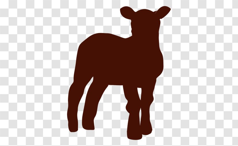 Sheep Goat Silhouette Drawing - Logo - Urban Farm Transparent PNG