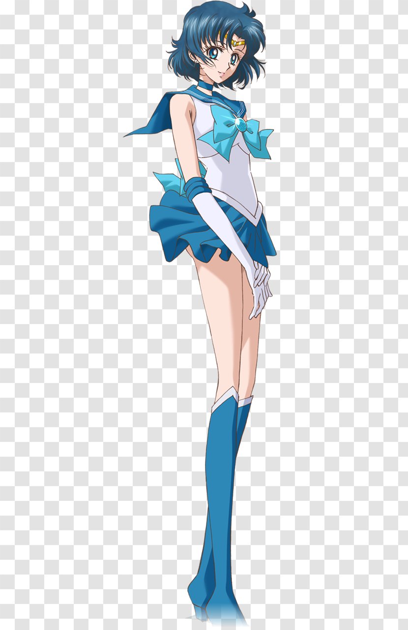 Sailor Mercury Mars Moon Chibiusa Pluto - Flower - Watercolor Transparent PNG