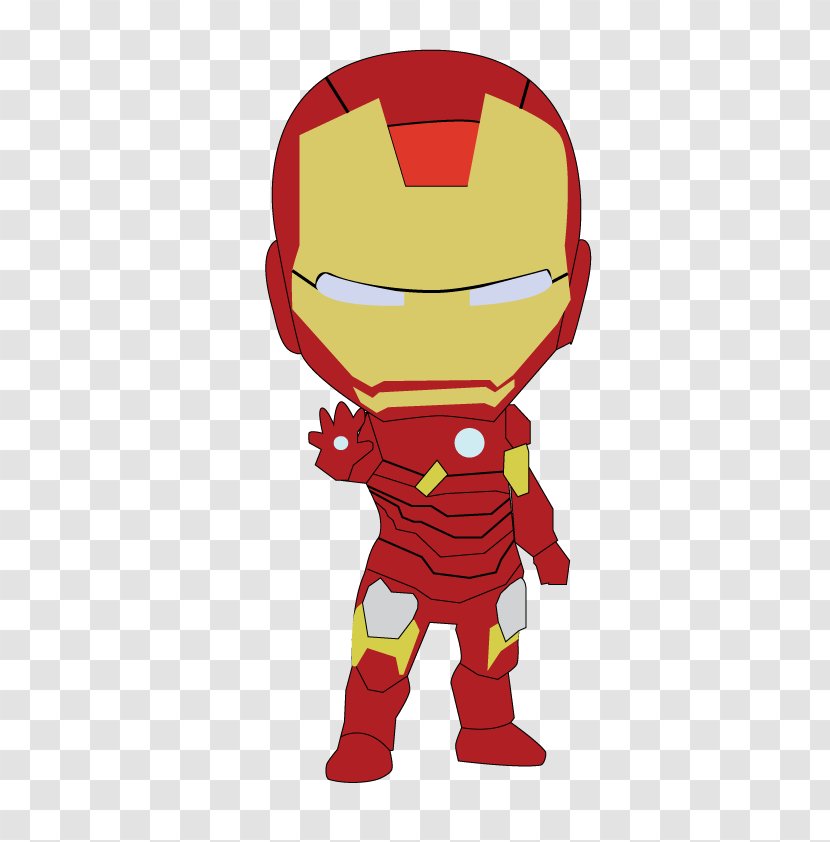 The Iron Man Iron-on - Cartoon - Ironman Transparent PNG