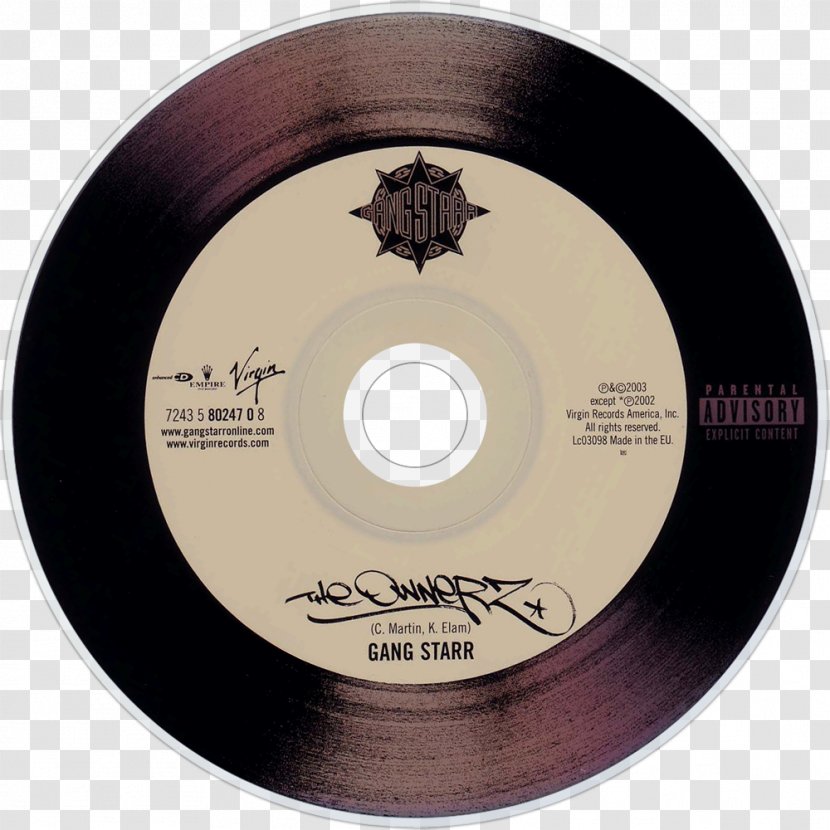 Compact Disc The Ownerz Gang Starr Moment Of Truth Phonograph Record - Silhouette - Jake Gyllenhaal Transparent PNG