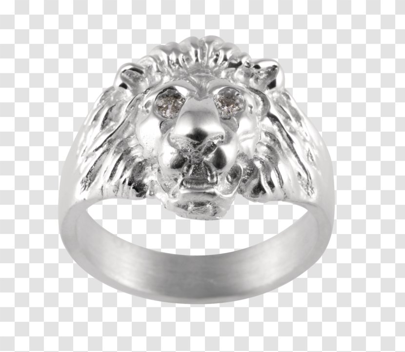 Lionhead Rabbit Ring Silver Bracelet Bijou Transparent PNG