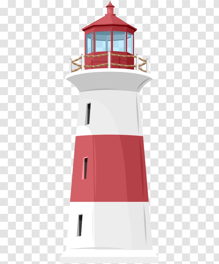 Lighthouse Clip Art - Red - Light Transparent PNG