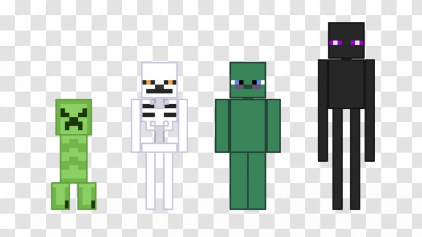 Minecraft Video Game Enderman Player Character - Coloring Book - Major Craft Transparent PNG