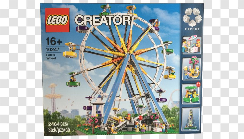 LEGO 10247 Creator Ferris Wheel Lego Toy Block - 10253 Big Ben Transparent PNG