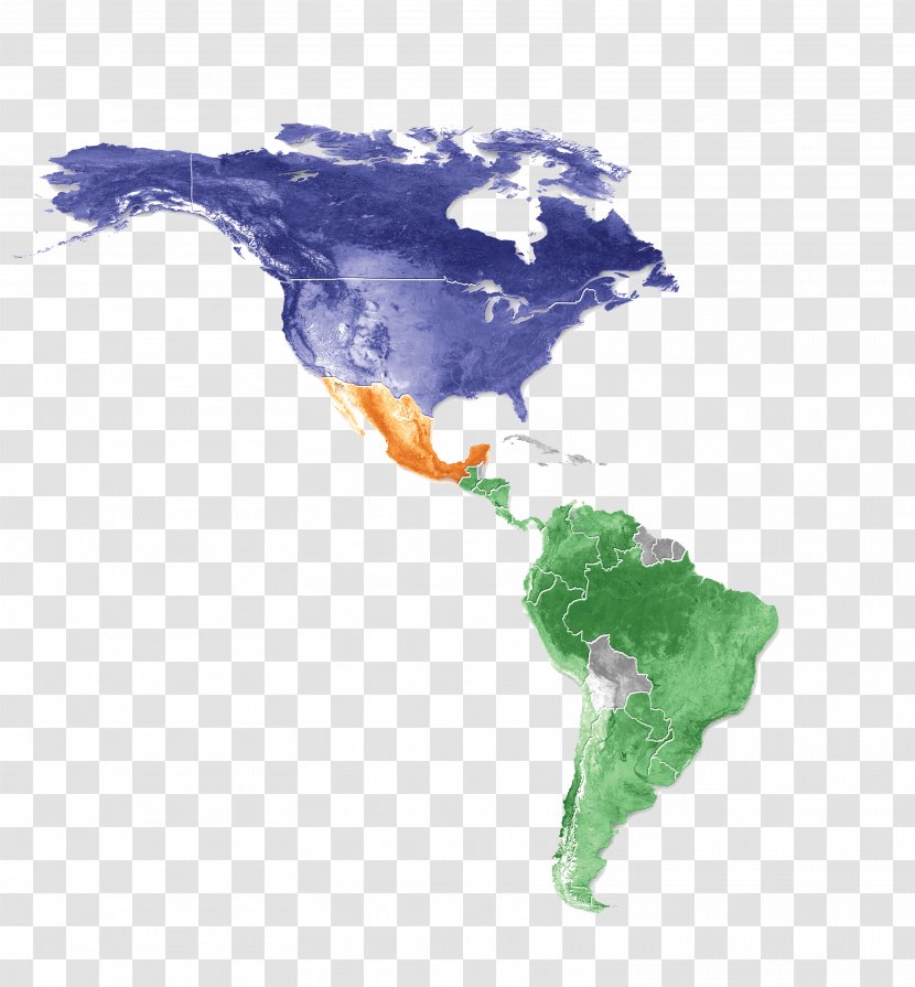 United States South America World Map Celgene - Continent Transparent PNG