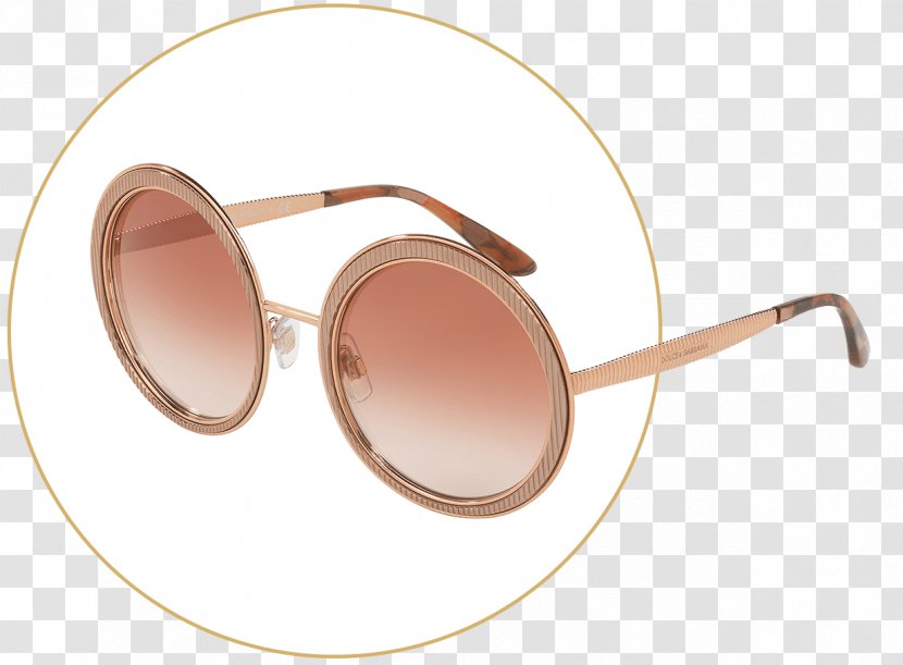 Sunglasses Dolce & Gabbana Fashion Color - Gold Transparent PNG