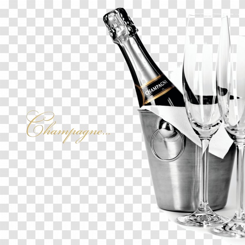 Champagne Cocktail Sparkling Wine Beer - Bottle Vintage Picture Transparent PNG