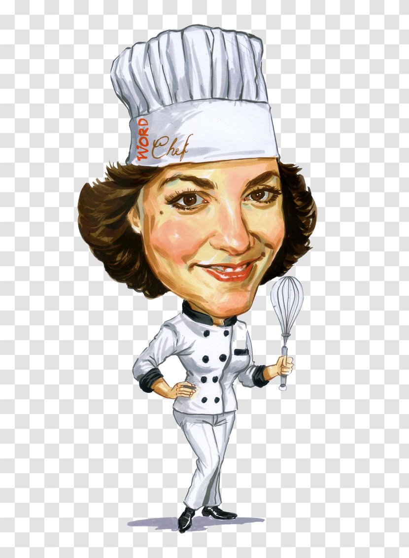 Tea Drawing Chef Cartoon Caricature - Cook - Female Transparent PNG