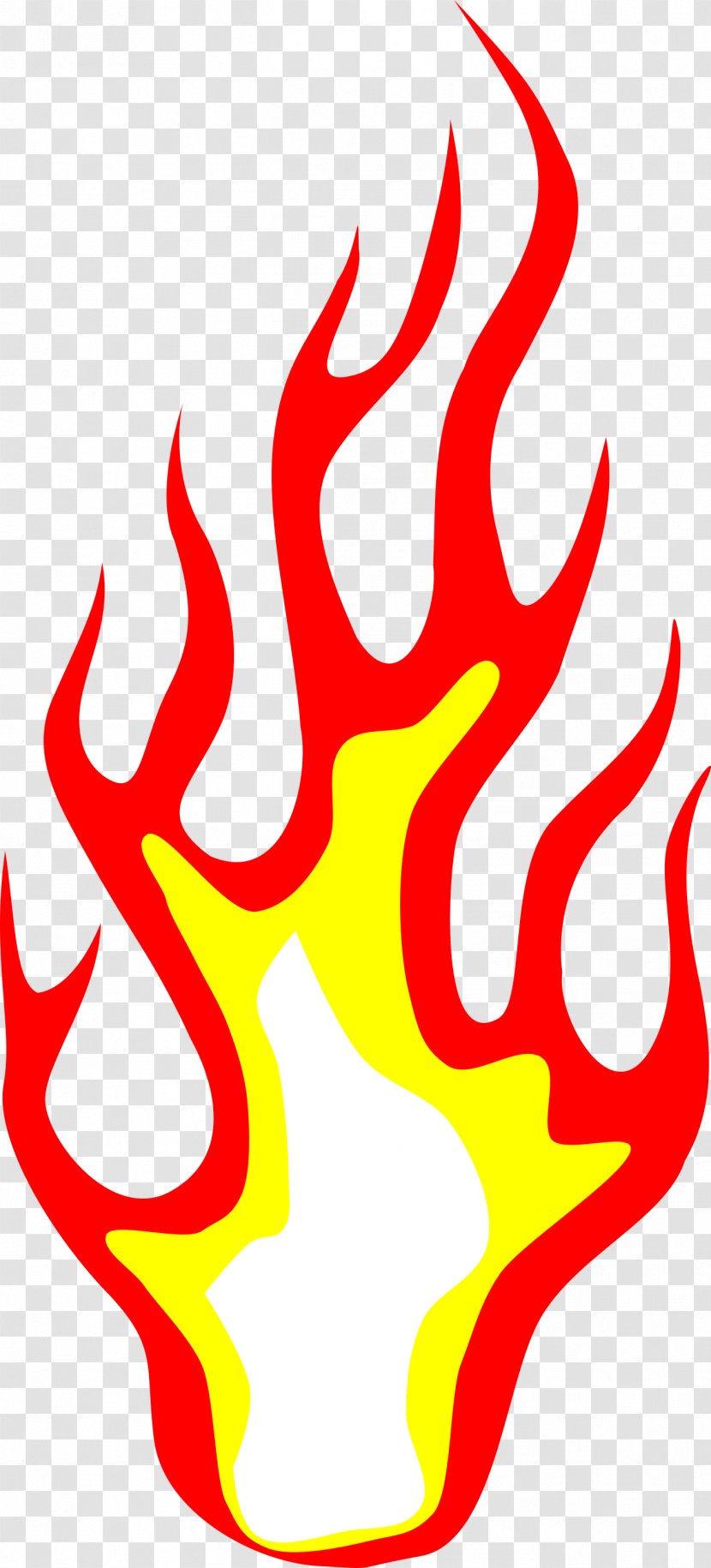 Clip Art Image - Red - Animated Flame Transparent PNG