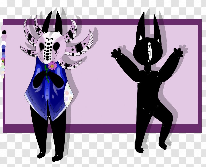 Cartoon Costume Character - Purple - Axolotl Transparent PNG