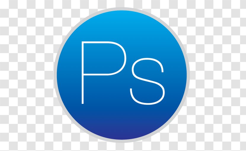 Electric Blue Text Symbol - Computer Software - Photoshop Transparent PNG