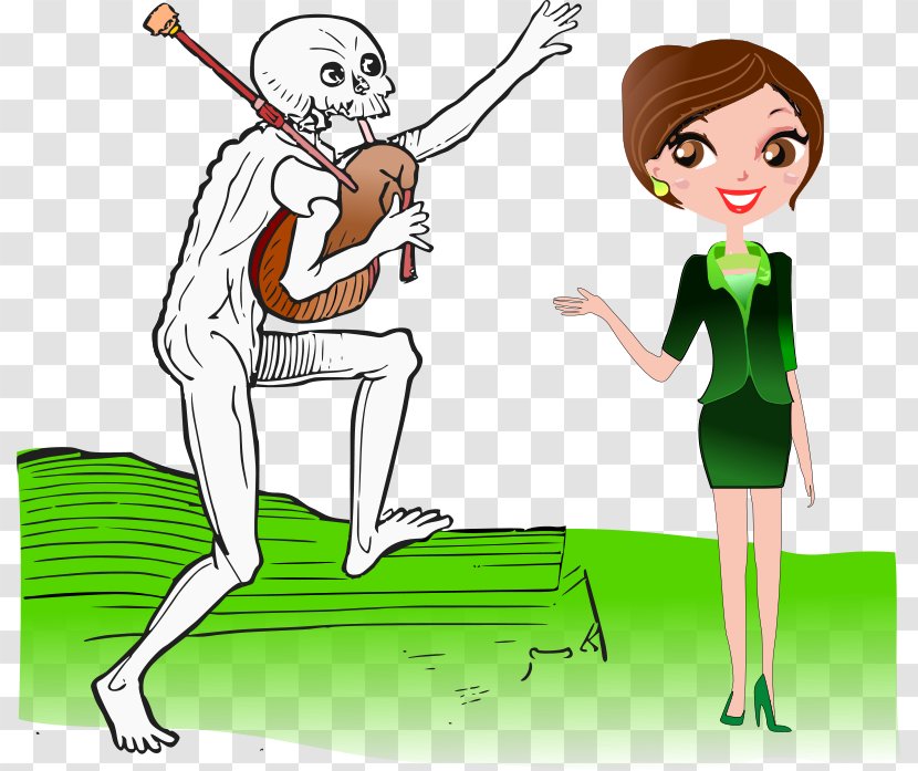 Homo Sapiens Dance Art Clip - Cartoon - Muerte Transparent PNG