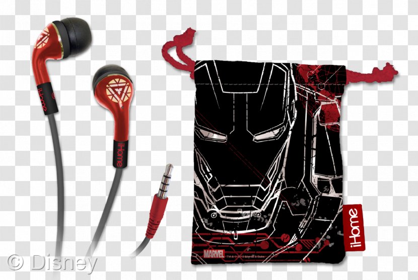 Headphones Iron Man War Machine Mandarin Audio Transparent PNG