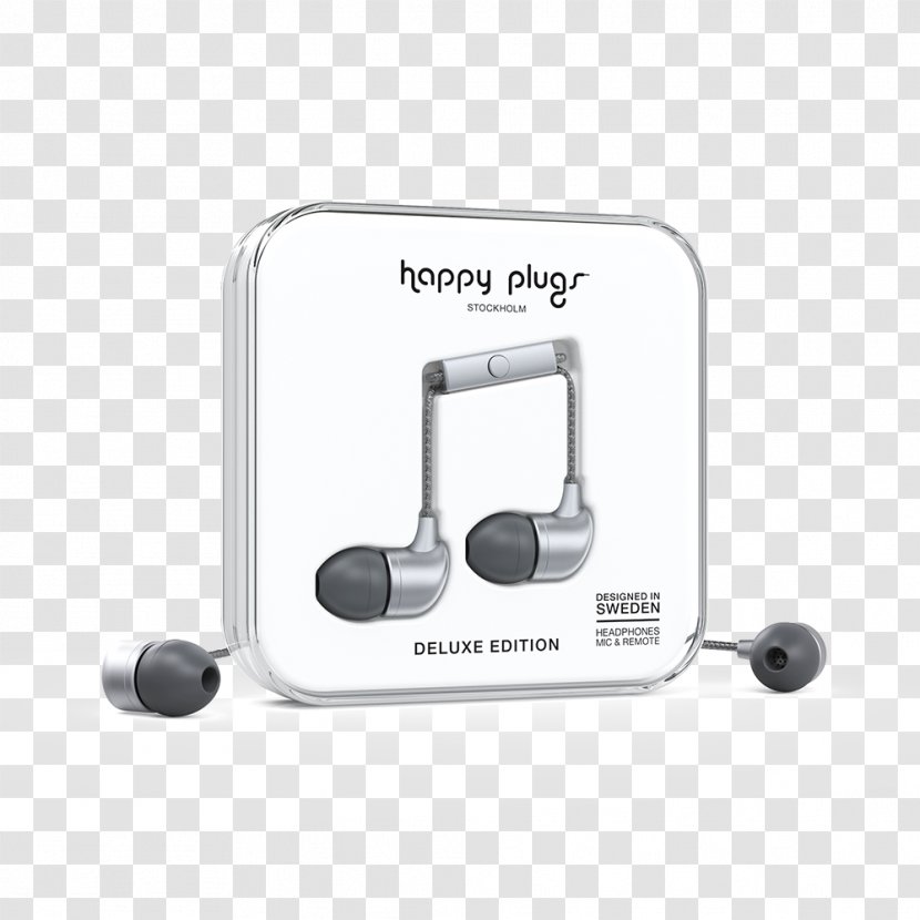 Headphones Microphone Happy Plugs Earbud Plus Headphone In-Ear - Exercise Equipment Transparent PNG