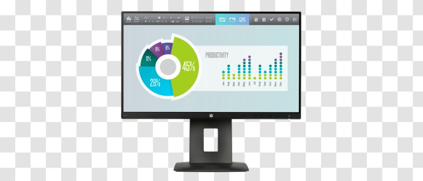 Hewlett-Packard Laptop HP Commercial Specialty M2J71A8#ABA Z22n Narrow Bezel IPS Display Computer Monitors Panel - Device - Hewlett-packard Transparent PNG