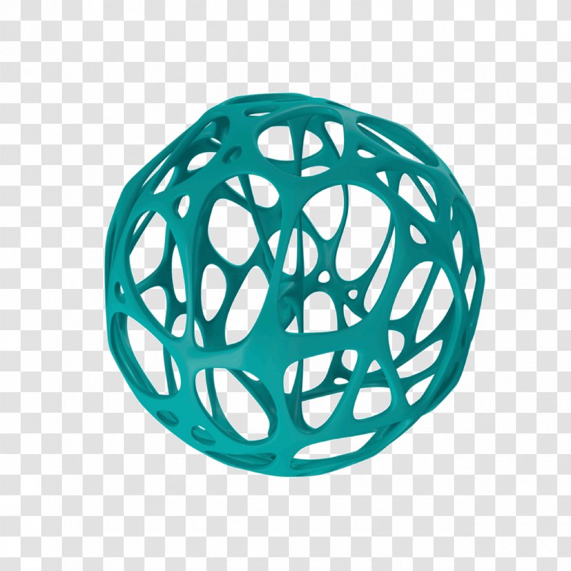 Turquoise Circle Pattern - Aqua Transparent PNG