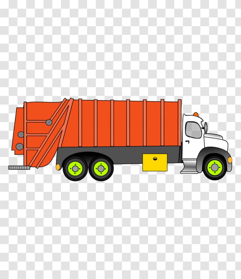 Transport Garbage Truck Vehicle Freight - Trailer Transparent PNG
