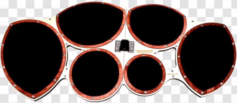 Practice Pads Tenor Drum Percussion - Eyewear Transparent PNG