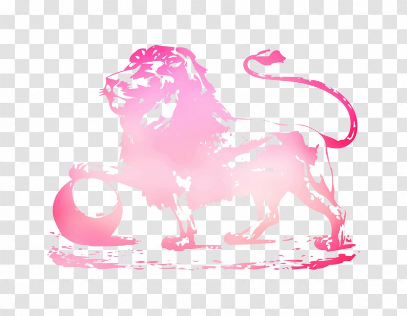 Canidae Cat Dog Illustration Mammal - Pink M - Sporting Group Transparent PNG