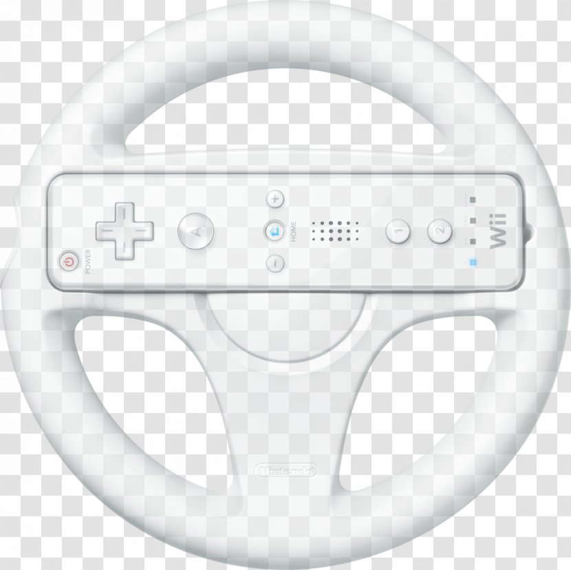 Mario Kart Wii Remote U Video Game - Consoles - Steering Wheel Transparent PNG