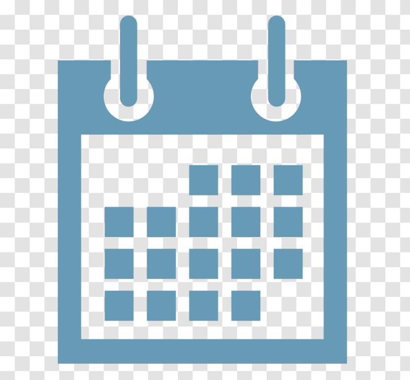 Calendar Date Time Clip Art - Blue - 2019 Transparent PNG