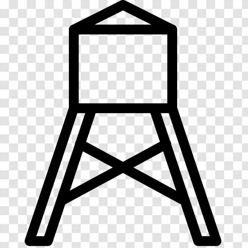 Water Tower Clip Art - Stand Icon Transparent PNG