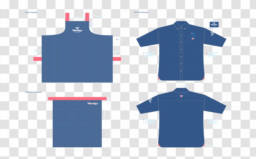 T-shirt Brand Polo Shirt Collar Logo - Electric Blue - Promotional Copy Transparent PNG