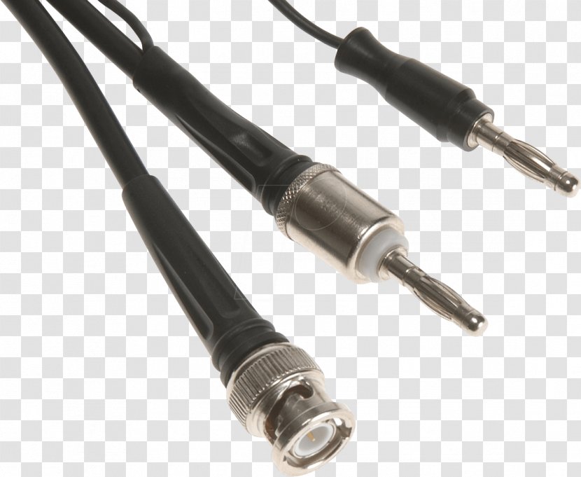 Coaxial Cable Banana Connector Electrical BNC - Test Probe Transparent PNG